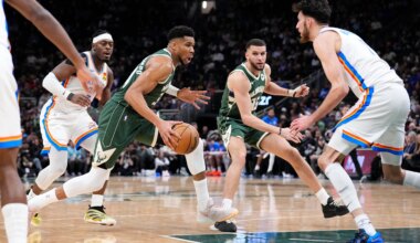 Giannis Antetokounmpo calls out teammates after Thunder beat Bucks
