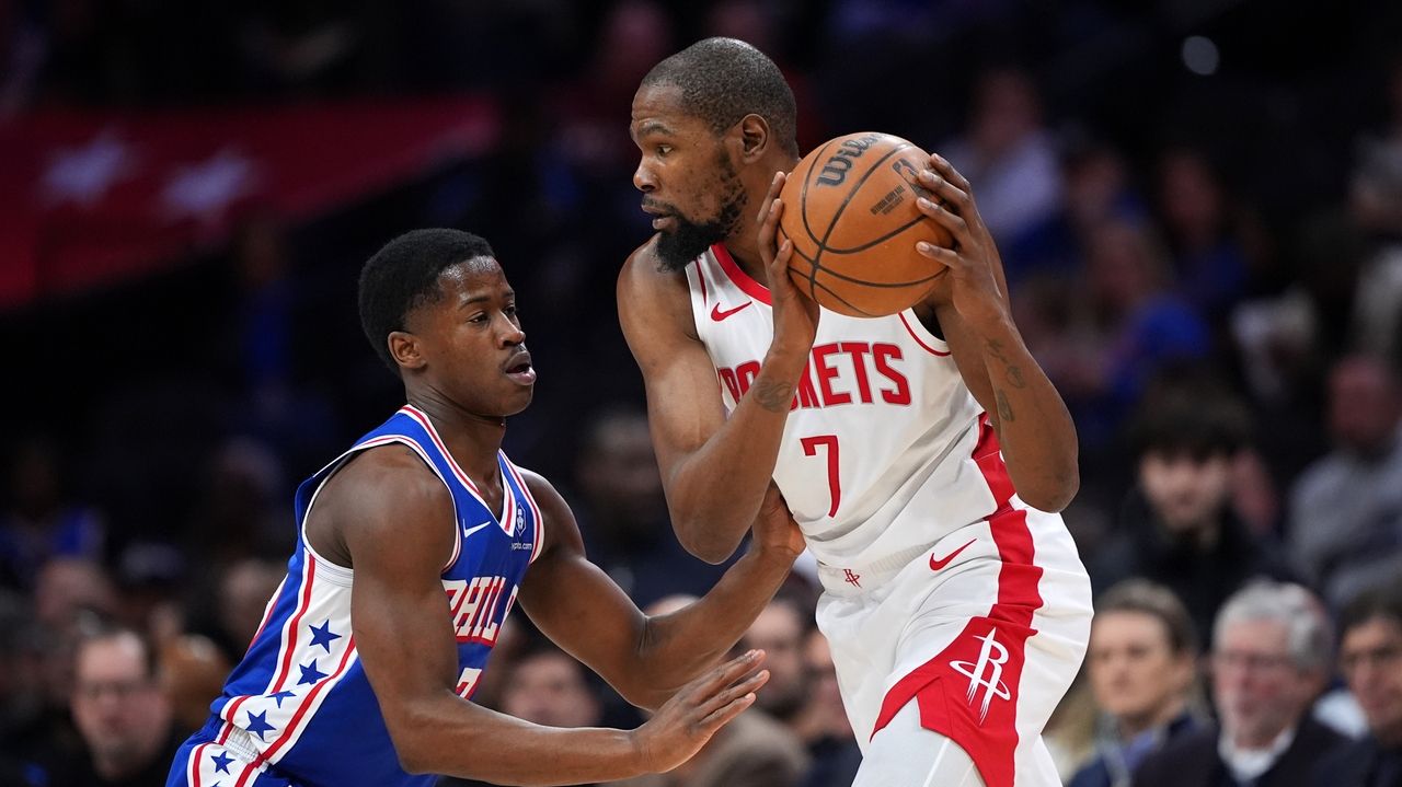 Maxey scores 36, Embiid has triple-double in 76ers' 128-122 overtime win over the Rockets