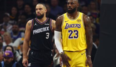 Dillon Brooks LeBron James Phoenix Suns Los Angeles Lakers Dillon brooks calls LeBron old Agent 00