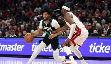 Sharpe scores 27 points as Trail Blazers beat Heat 127-110 for 4th straight win