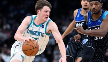 Ball back in starting lineup, helps spark fast start as the Hornets beat Magic 124-97