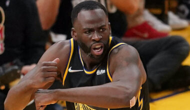 Draymond Green during a Warriors game
