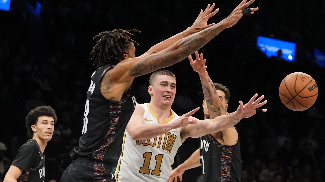Payton Pritchard scores 32 and Celtics outlast Nets 130-126 in double overtime