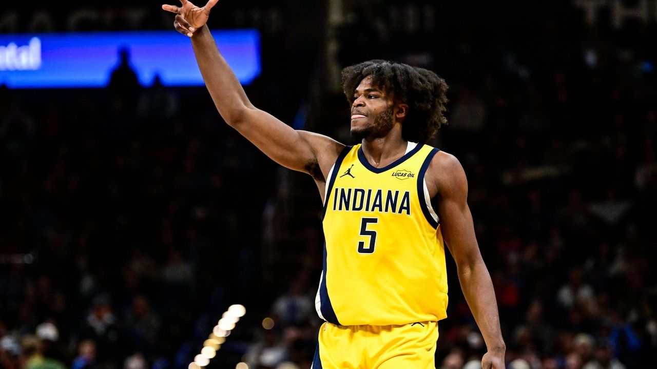 Andrew Nembhard, Jarace Walker help short-handed Pacers outlast Thunder 117-114 in Finals rematch
