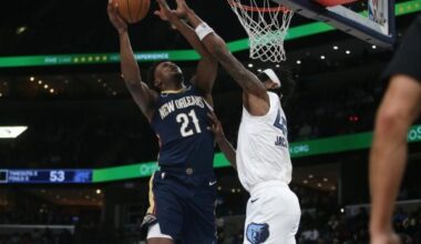 Saddiq Bey, Pelicans break losing streaks vs. Grizzlies