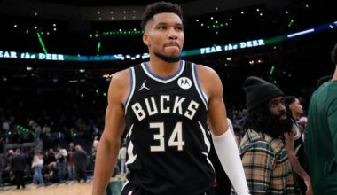 Giannis Antetokounmpo believes he'll be out 4-6 weeks with injury