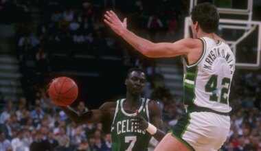 Upshaw born; Boston holds Denver to 58, Pierce gets 45