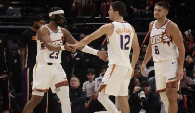 Devin Booker Devin Booker injury Devin Booker injured Devin Booker ankle Phoenix Suns Atlanta Hawks Suns fans react