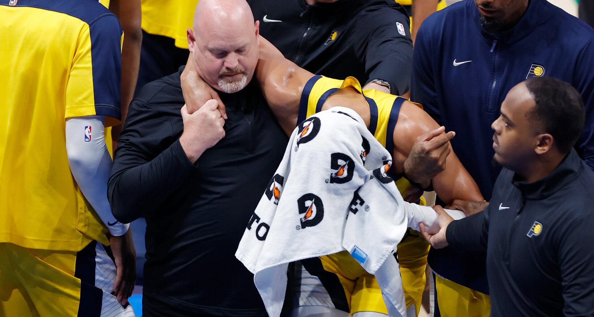 Why Tyrese Haliburton didn't travel to OKC in Pacers' upset win