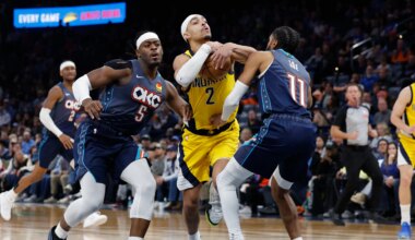 Andrew Nembhard serves 'revenge' in Thunder's loss to Pacers