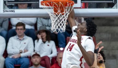 Charles Bediako makes immediate impact for No. 17 Alabama in his return to college basketball
