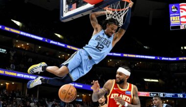 Grizzlies' Morant has UCL sprain and will be re-evaluated in about three weeks