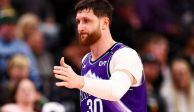 Nurkic makes Jazz history, but rebounding lifts Miami to dominating win over Utah