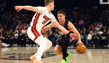 Phoenix Suns and Miami Heat battle it out in the Valley
