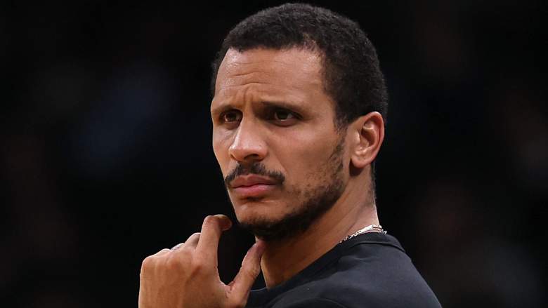 Boston Celtics head coach Joe Mazzulla looks on from the bench during the second quarter against the Memphis Grizzlies at TD Garden.