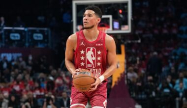 Devin Booker NBA All Star Game 2025-2026 NBA All Star Game NBA All Star Rosters Phoenix Suns