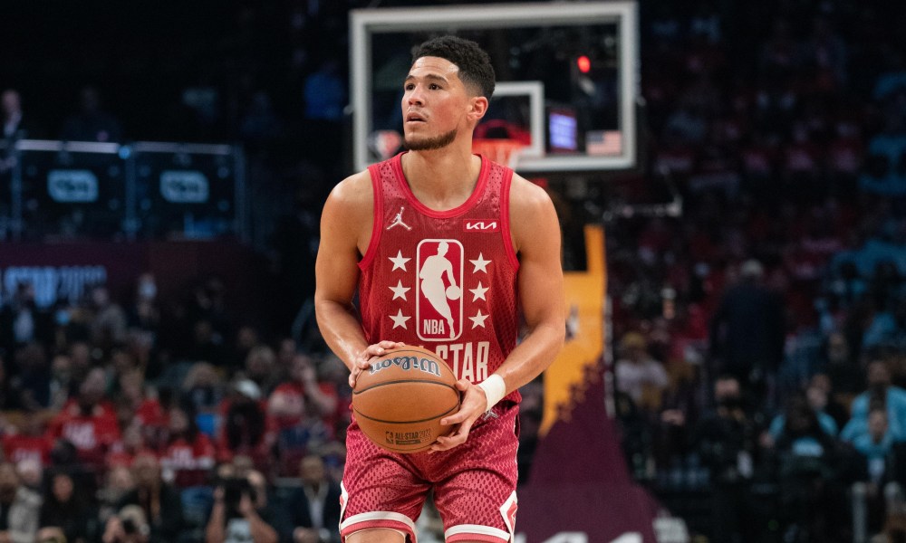 Devin Booker NBA All Star Game 2025-2026 NBA All Star Game NBA All Star Rosters Phoenix Suns