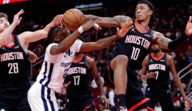 Sengun and Durant score 33 apiece as Rockets beat the Grizzlies 108-99