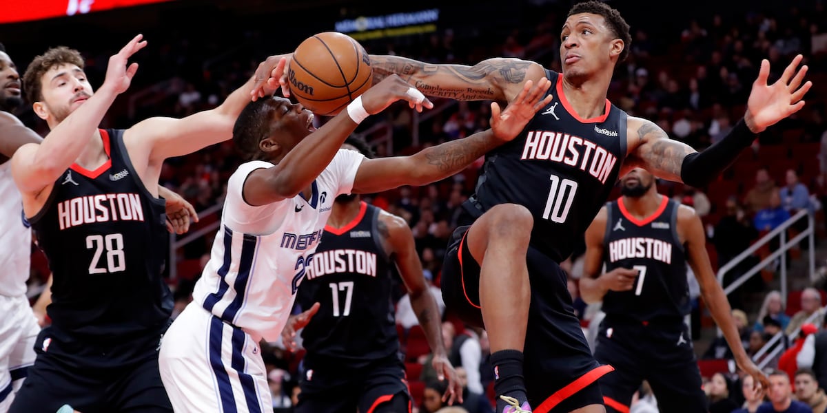 Sengun and Durant score 33 apiece as Rockets beat the Grizzlies 108-99
