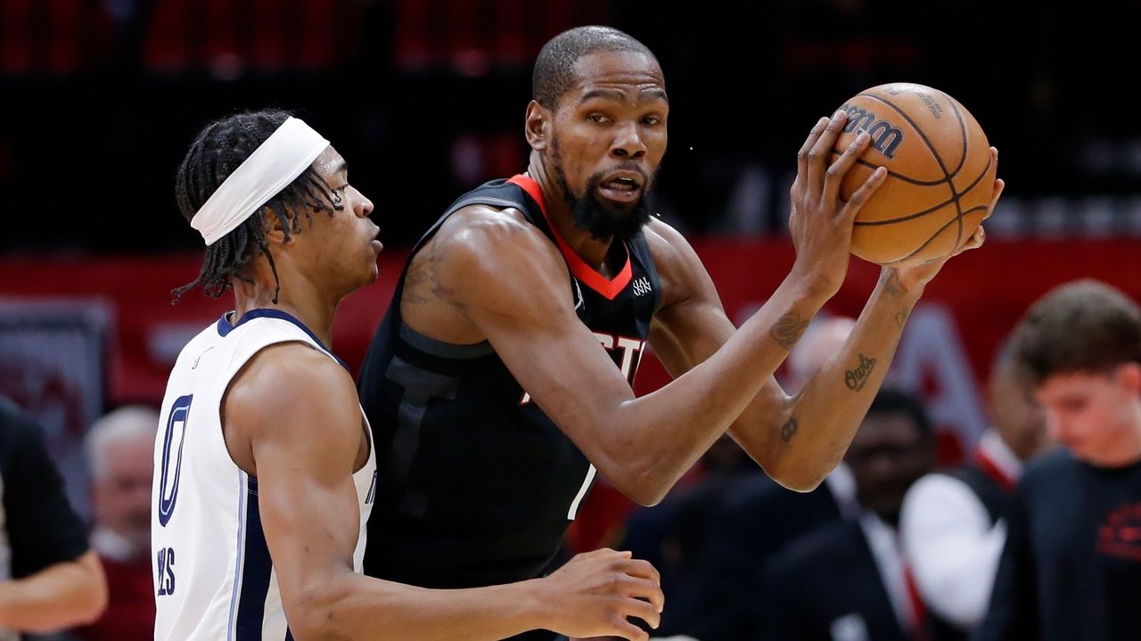 Sengun and Durant score 33 apiece as Rockets beat the Grizzlies 108-99