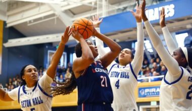 AP women’s basketball player of the week is No. 1 UConn’s Sarah Strong