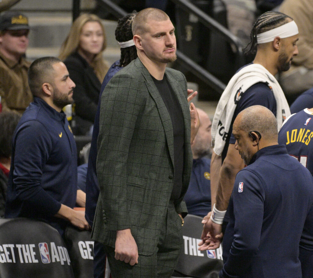 Denver Nuggets coach David Adelman discusses Nikola Jokic's timeline for return