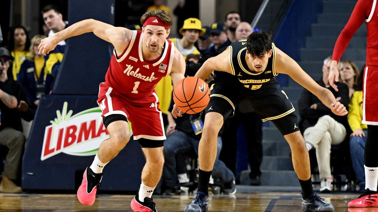 No. 5 Nebraska's run of 24 wins in a row is over. It was the nation's longest streak since 2014-15