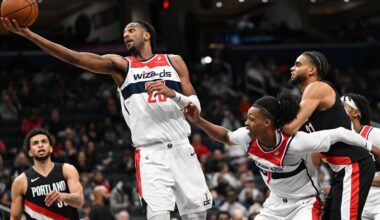 In a battle of young big men, Alex Sarr helps the Wizards snap a pair of lengthy losing streaks
