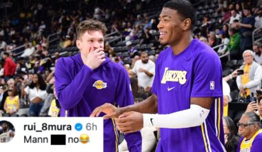 Lakers' Rui Hachimura gives NSFW response to Doja Cat dating rumors