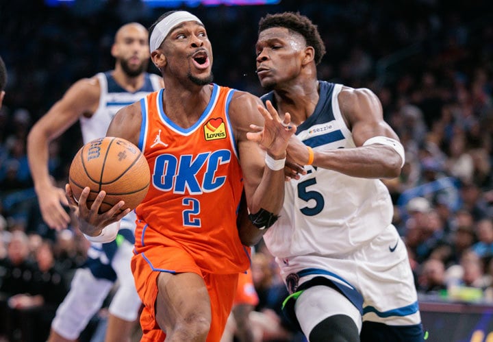 Shai Gilgeous-Alexander, Anthony Edwards