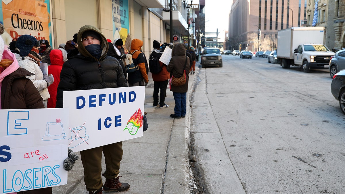 Anti-ICE protests take place in Minnesota