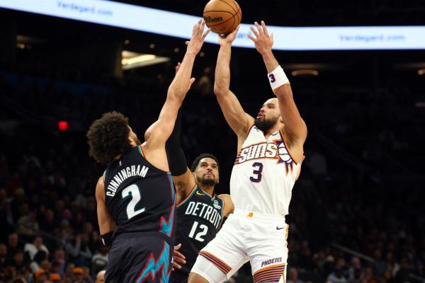 Dillon Brooks’ 40 points helps Suns topple East-leading Pistons