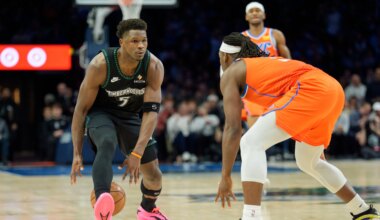 Anthony Edwards views games against Thunder as 'super personal'