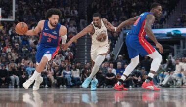 Cade Cunningham helps Pistons stave off Warriors rally