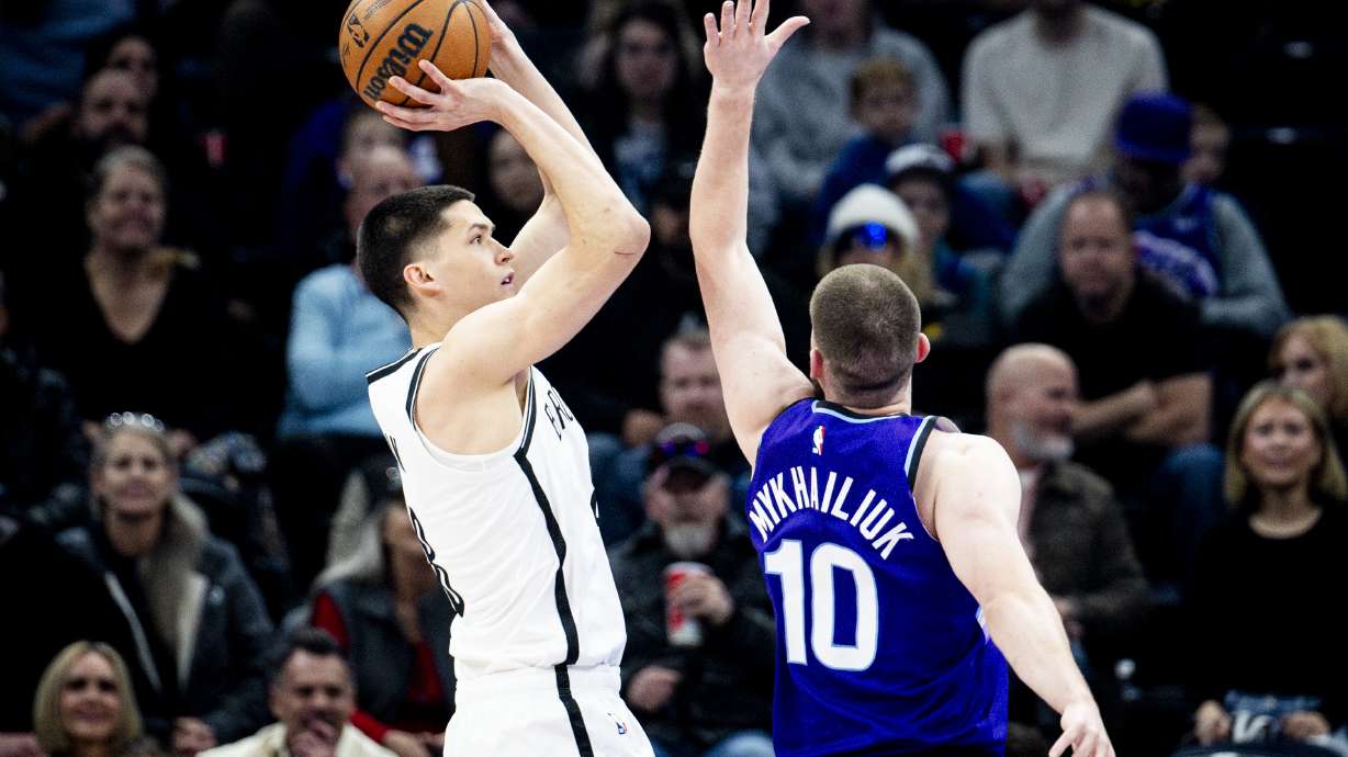 Egor Demin sets NBA rookie 3-point record in return to his 'second home'