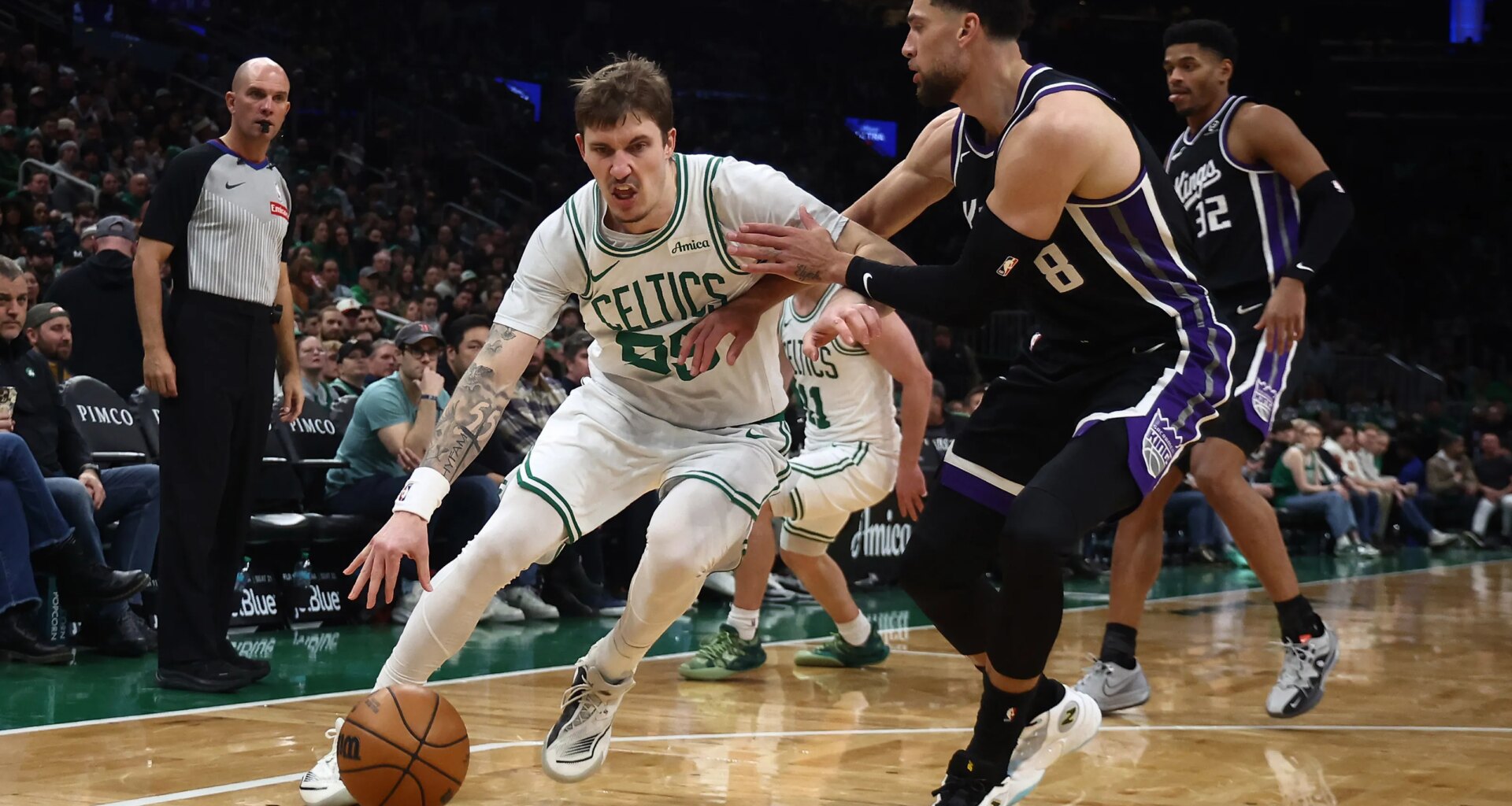 Baylor Scheierman on earning spot starts, regular minutes with Celtics