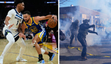 Warriors vs. Minnesota Timberwolves game on ABC postponed following deadly Minneapolis shooting involving federal agents