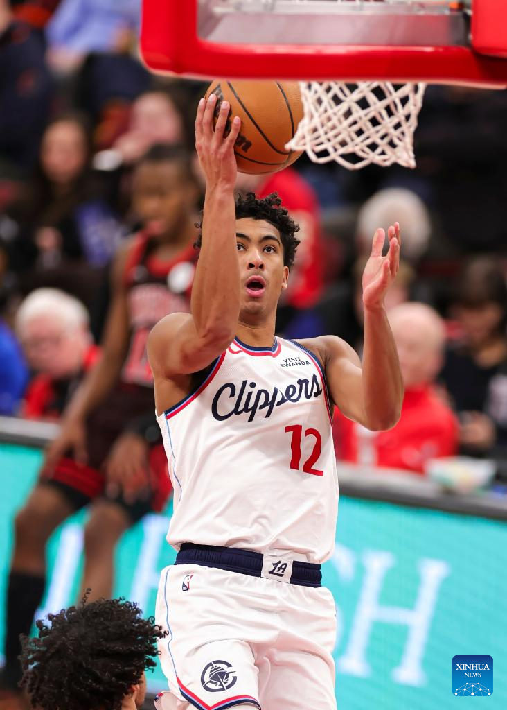 Los Angeles Clippers vs. Chicago Bulls-Xinhua