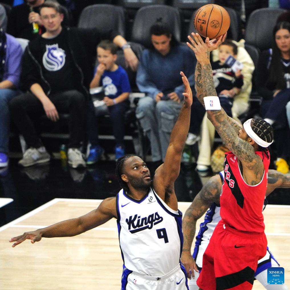 Sacramento Kings vs. Toronto Raptors-Xinhua