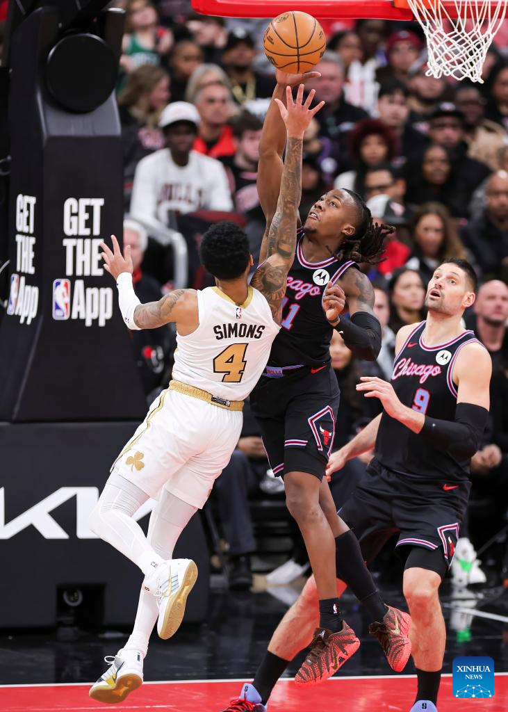 Highlights of 2025-2026 NBA regular season basketball games-Xinhua