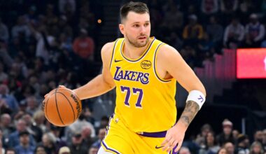 NBA, Cavs to Examine Court Design Changes After Lakers' Luka Doncic Suffers Injury