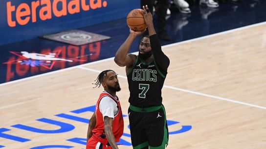 Bostong Celitcs guard Jaylen Brown, #7, shoots a jump shot during an NBA basketball game against the Los Angeles Clippers, Saturday January 3, 2026 at Intuit Dome in Inglewood, Calif. Bostong Celitcs guard Jaylen Brown, #7, shoots a jump shot during an NBA basketball game against the Los Angeles Clippers, Saturday January 3, 2026 at Intuit Dome in Inglewood, Calif.