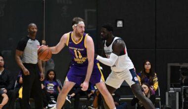 Timme drops 31, South Bay Lakers snap two-game skid with win over San Diego Clippers