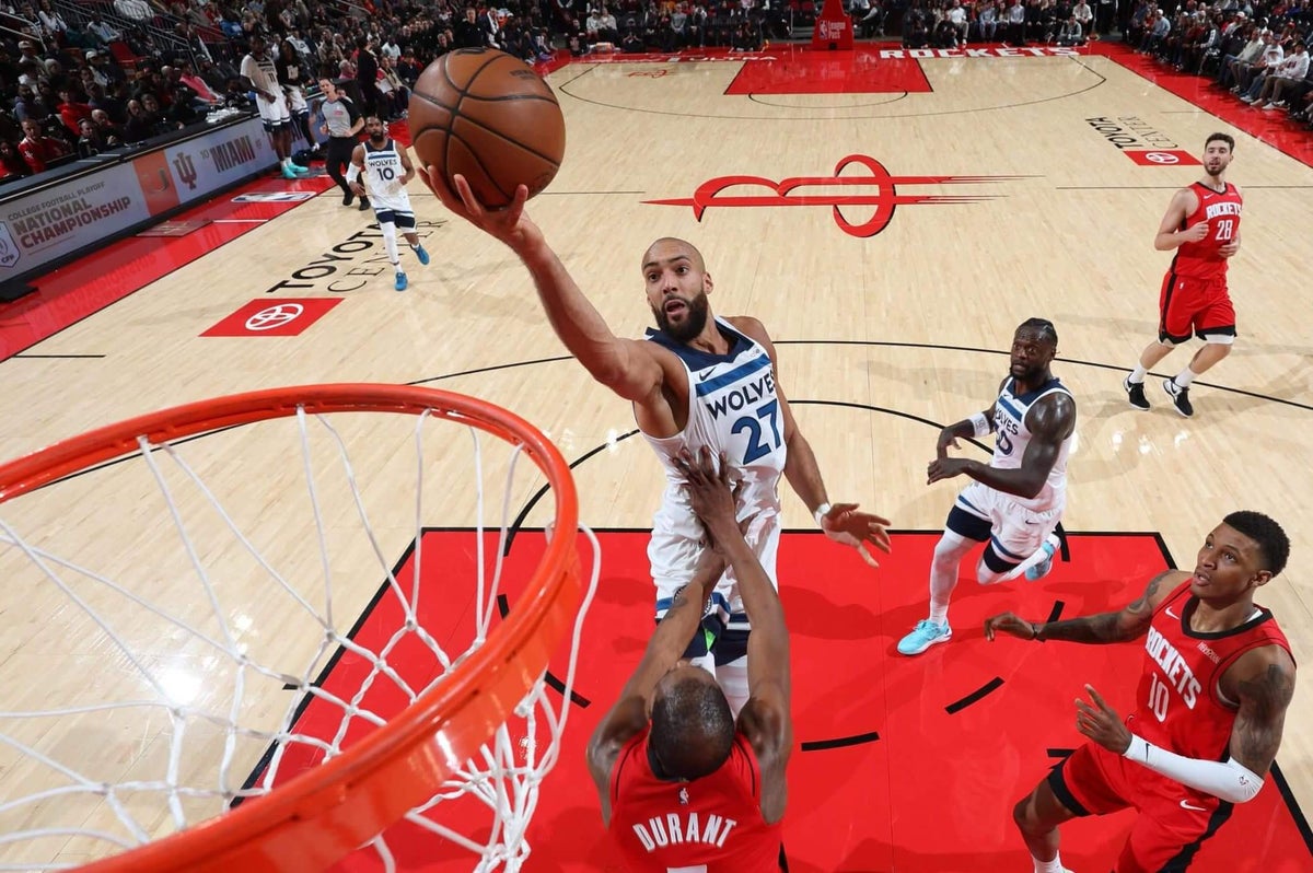 Rudy Gobert shoulders blame for loss to Rockets as his FT percentage plummets