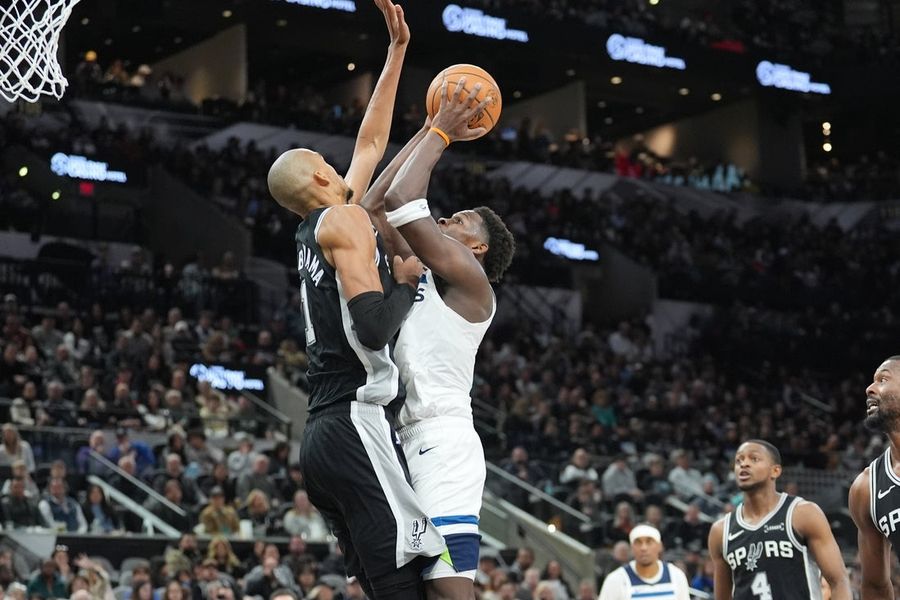 NBA: Minnesota Timberwolves at San Antonio Spurs