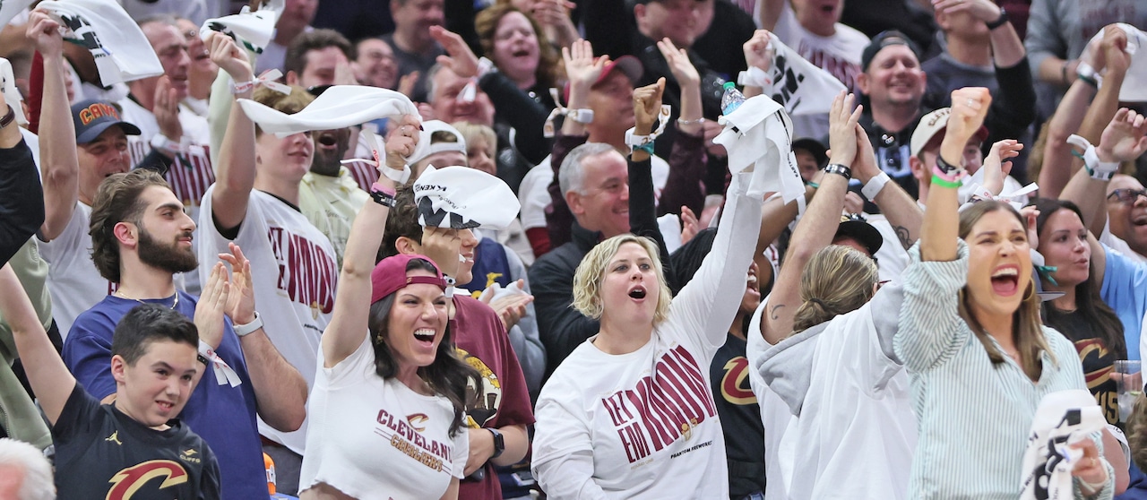 Cleveland Cavaliers vs. Miami Heat in game 1 of the NBA Playoffs,  April 20, 2025