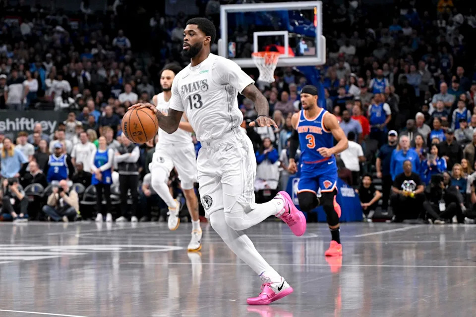 Dallas Mavericks forward Naji Marshall (13)© Jerome Miron-Imagn Images