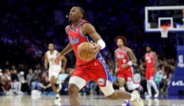 Philadelphia 76ers G Tyrese Maxey lands first signature shoe deal with New Balance