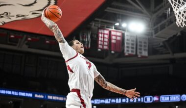 Arkansas slides in the latest AP college basketball poll