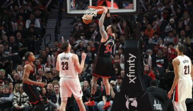 Raptors down Blazers 110-98 for third straight win